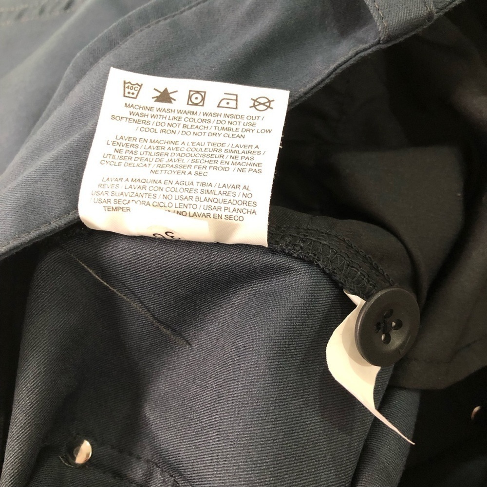 Nike Golf Tour Performance Navy Pants Sz 10 DriFit Athletic Stretchy Functional - Picture 11 of 12
